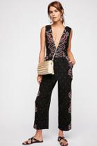 Setting Sun Printed Jumpsuit By Free People